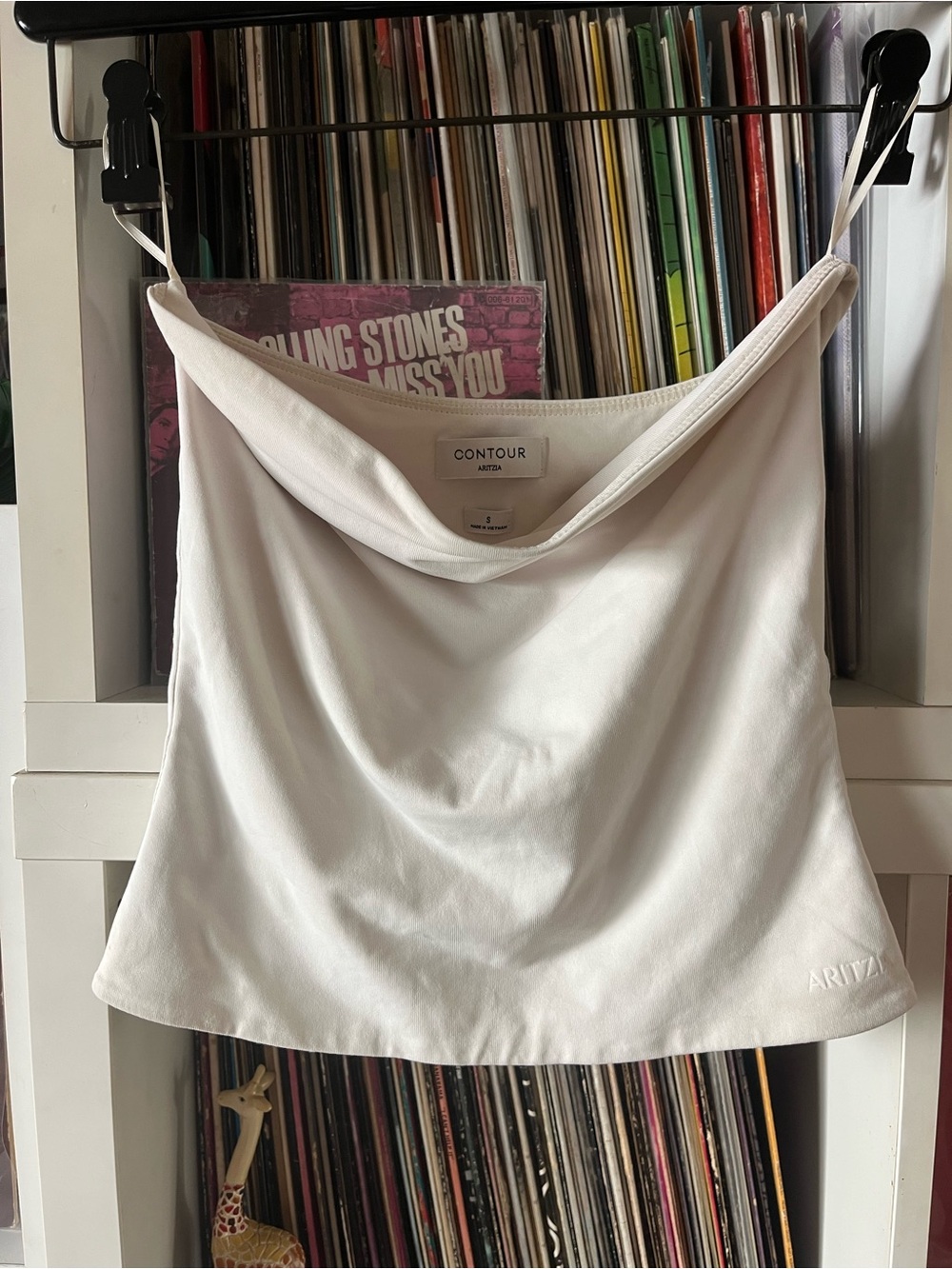 Aritzia Babaton Original Contour Tube Top Sz Small Bright White